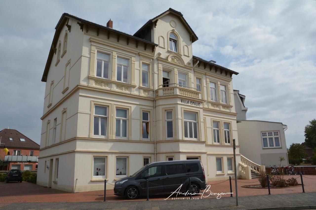 Villa-Emilie-Wohnung-Augustine Borkum Exterior foto